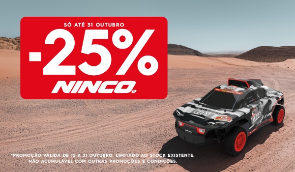-25% em brinquedos Ninco na Americana.pt